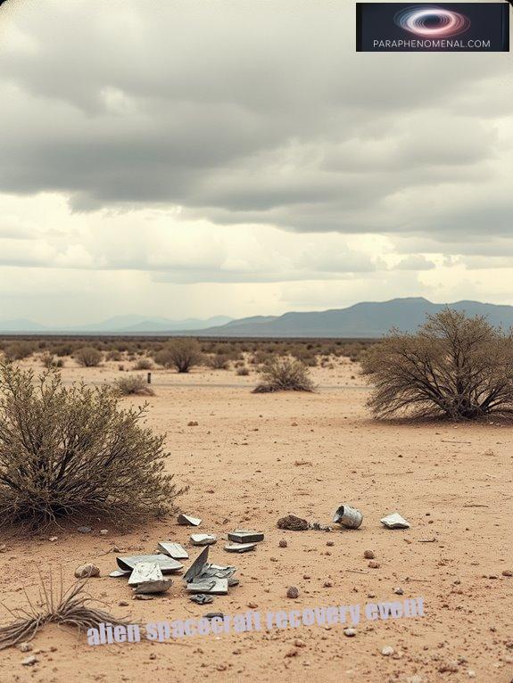 alien spacecraft recovery event