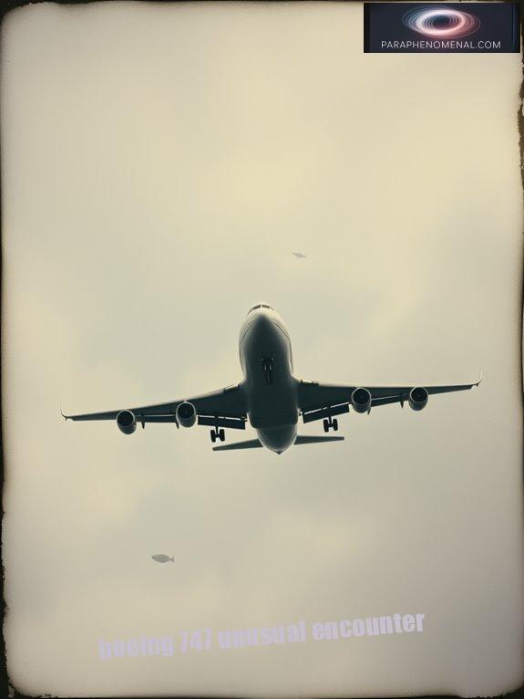 boeing 747 unusual encounter