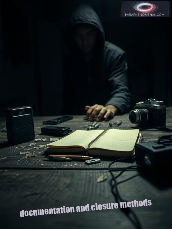 documentation and closure methods