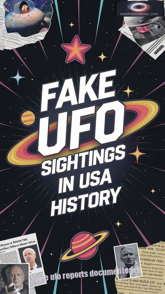 Fake UFO Sightings in USA History