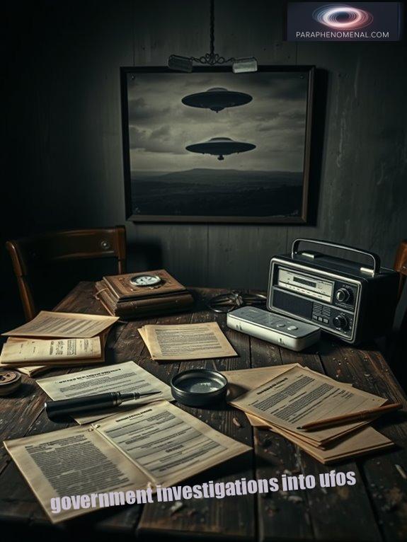 government investigations into ufos