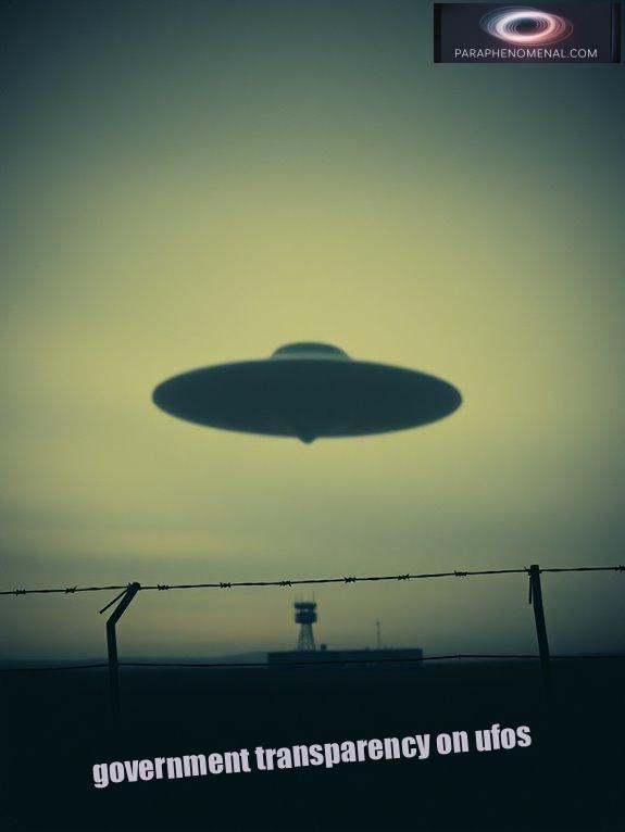 government transparency on ufos
