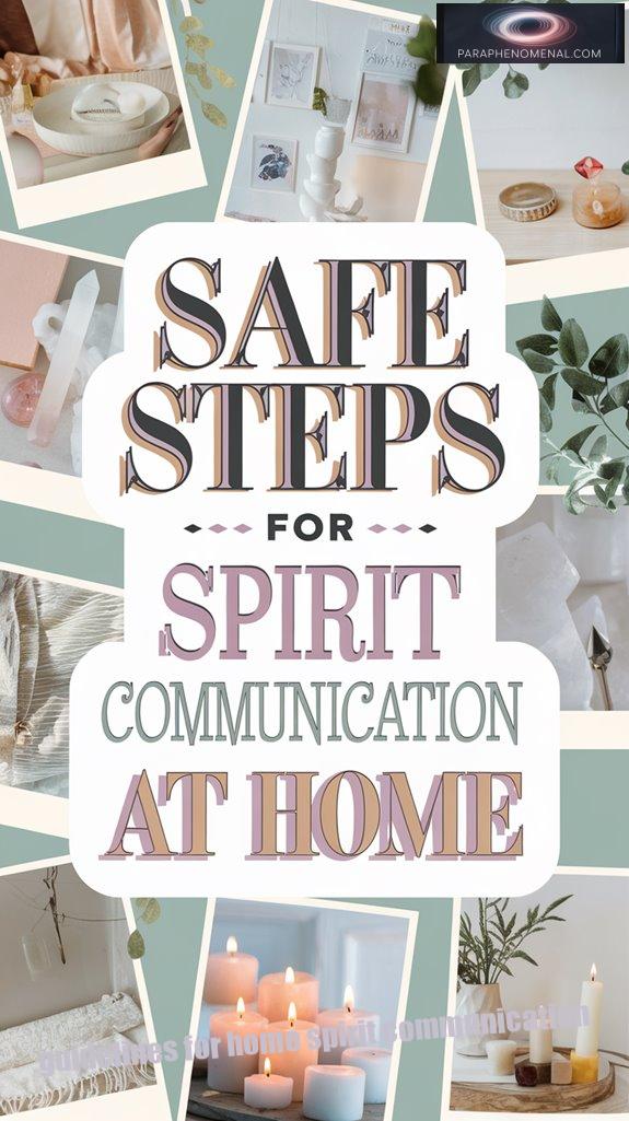 guidelines for home spirit communication