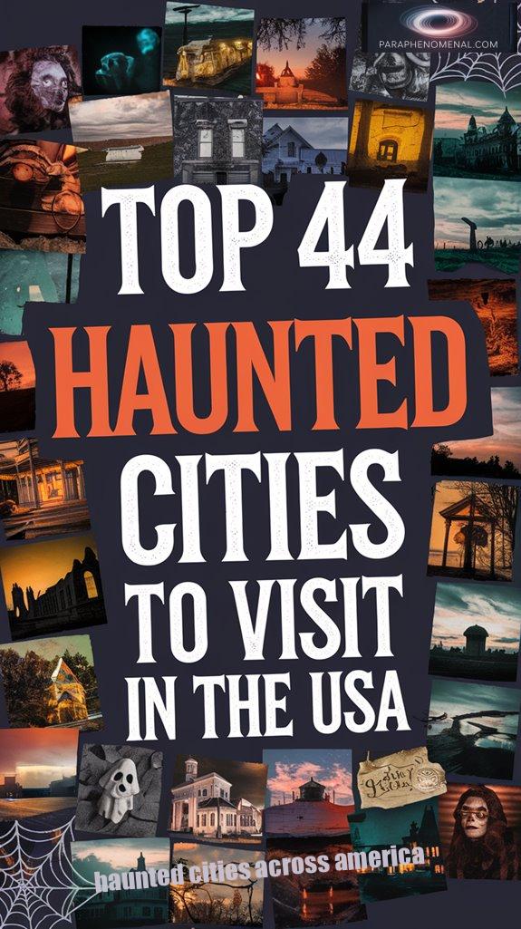 TOP 44 Haunted Cities to Visit in the USA