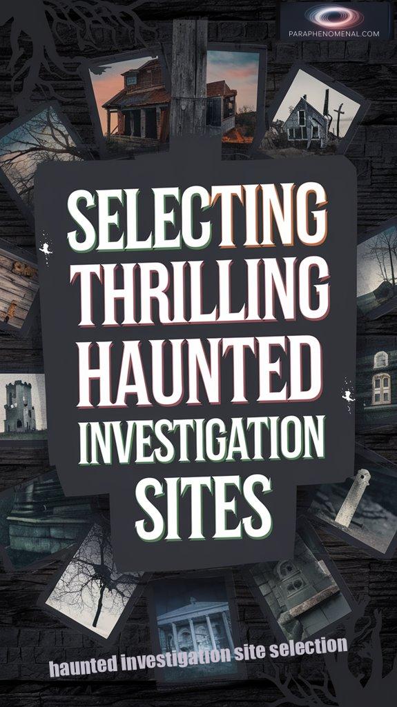 Selecting Thrilling Haunted Investigation Sites