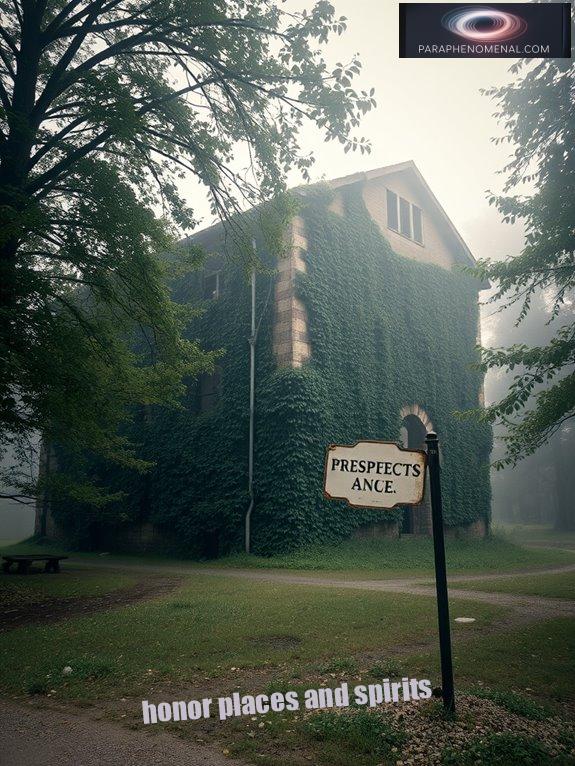 honor places and spirits