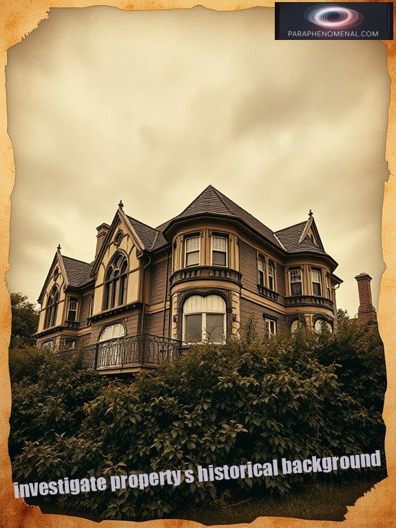 investigate property s historical background