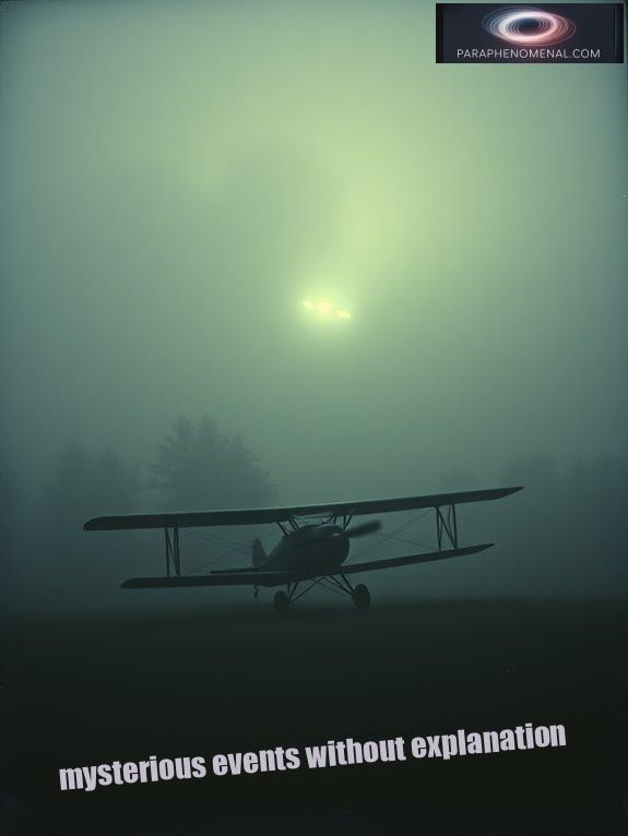 mysterious events without explanation