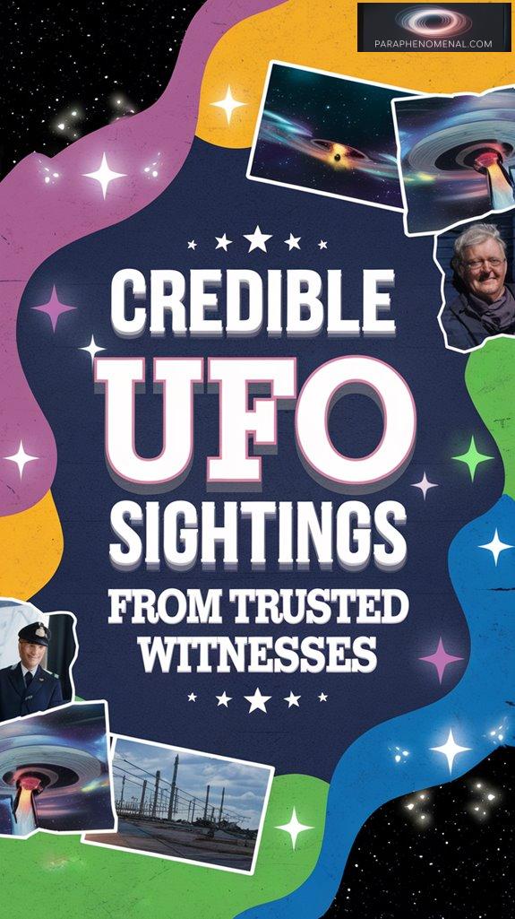 Credible UFO Sightings From Trusted Witnesses