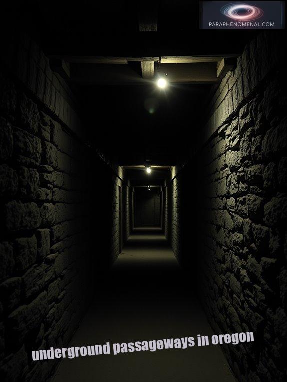 underground passageways in oregon