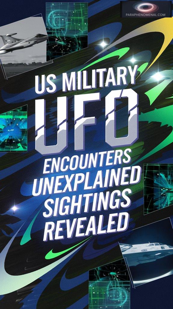 unexplained ufo military sightings