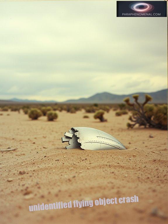 unidentified flying object crash
