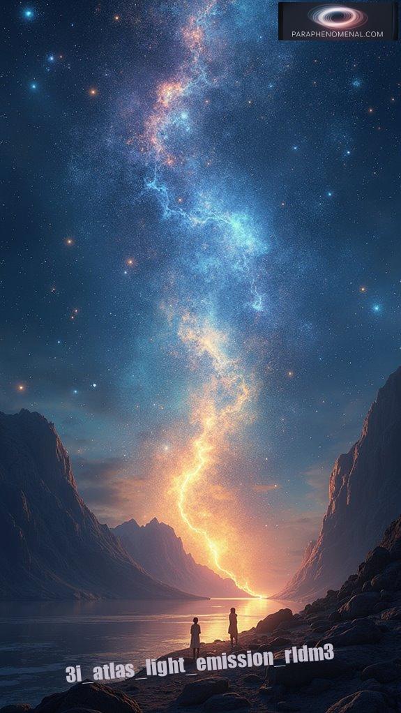 Why Is 3i/Atlas Emitting Light?