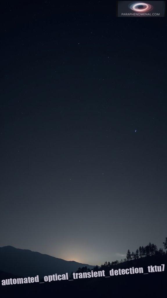 automated optical transient detection