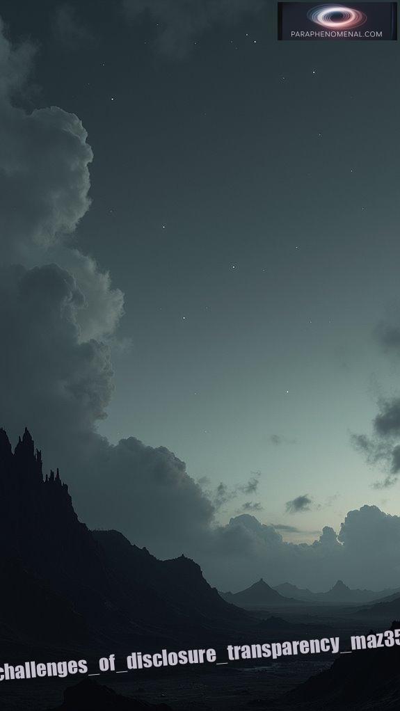 challenges of disclosure transparency