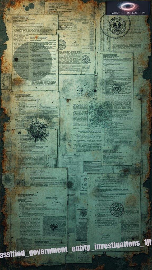 Government Records: Entity Encounter Classified Investigations