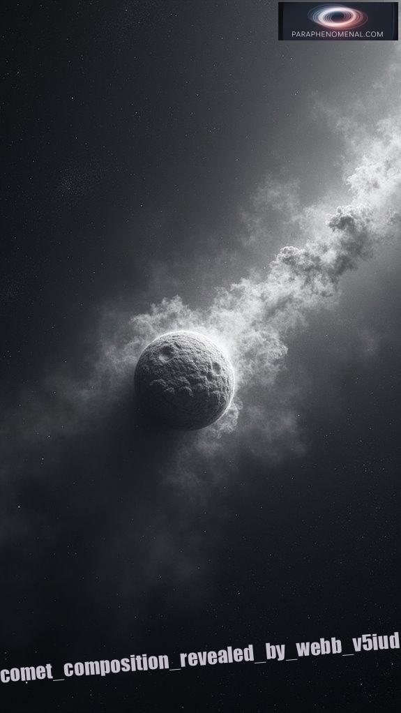 comet composition revealed by webb