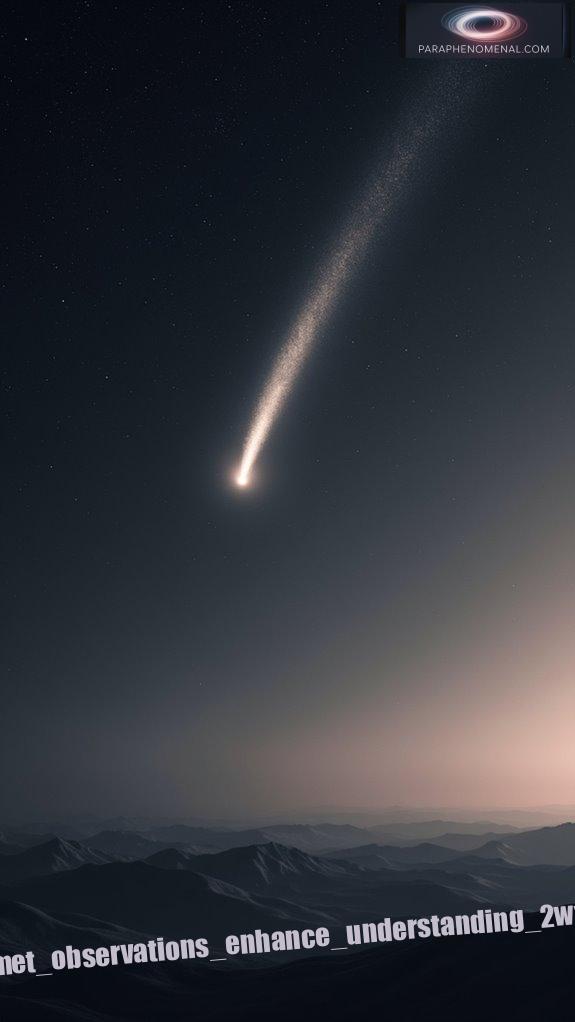 comet observations enhance understanding