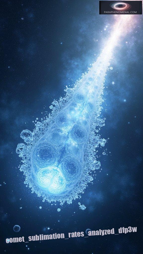 comet sublimation rates analyzed