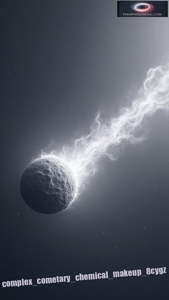 complex cometary chemical makeup
