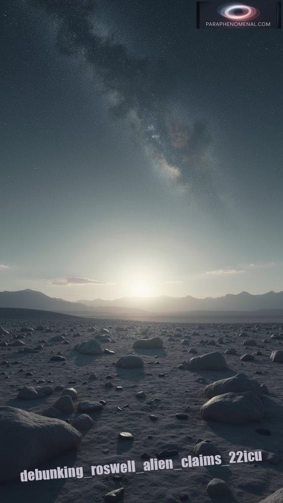 debunking roswell alien claims