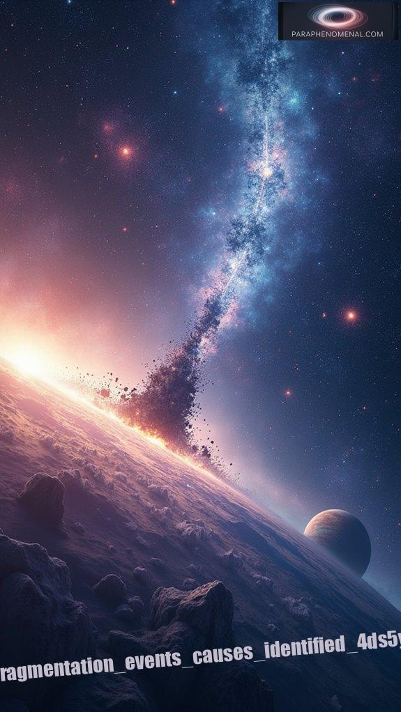 fragmentation events causes identified