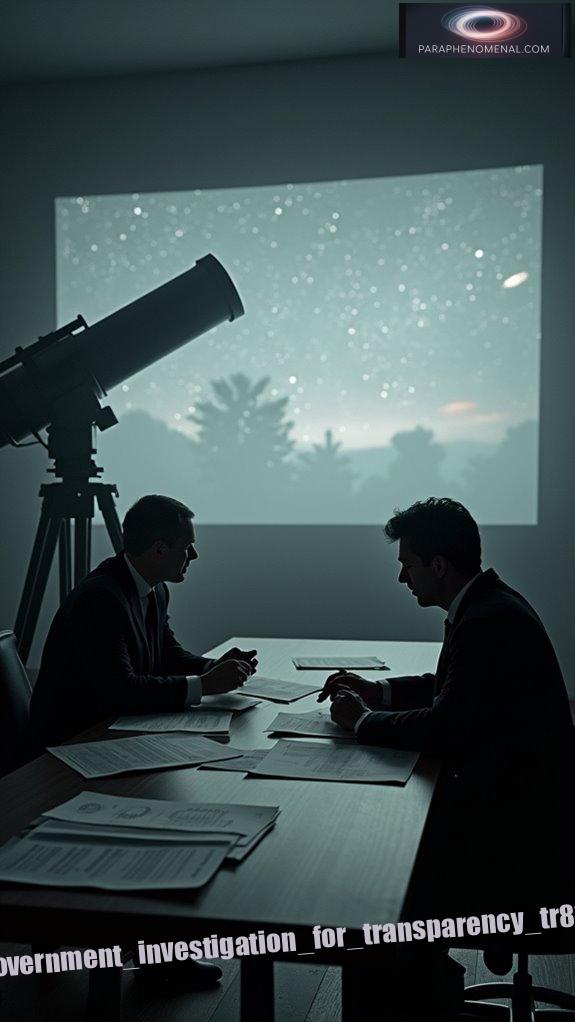 government investigation for transparency