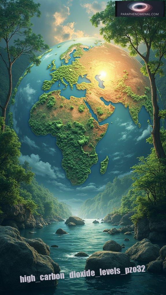 high carbon dioxide levels