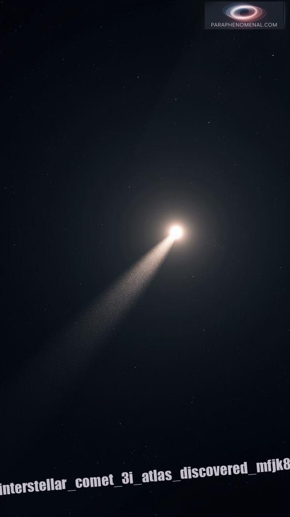 interstellar comet 3i atlas discovered