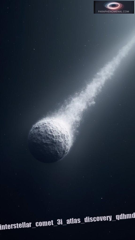 interstellar comet 3i atlas discovery