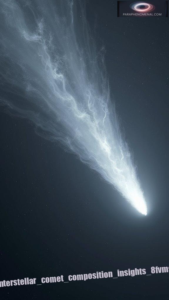 interstellar comet composition insights