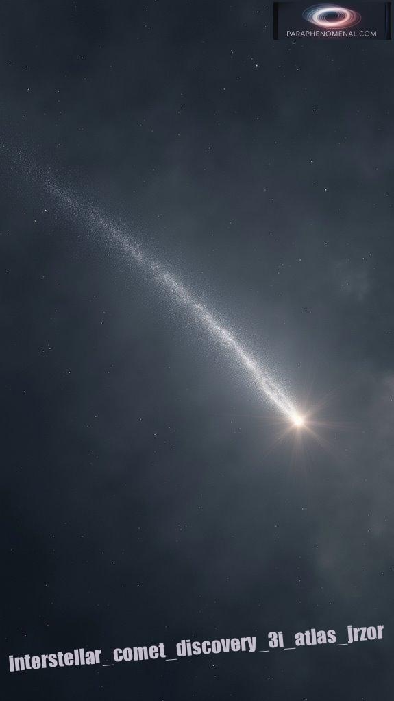interstellar comet discovery 3i atlas