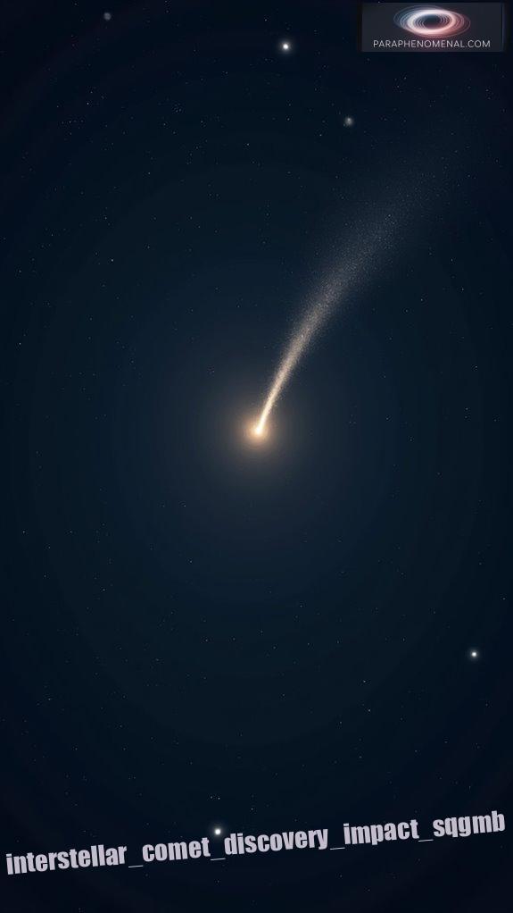 interstellar comet discovery impact