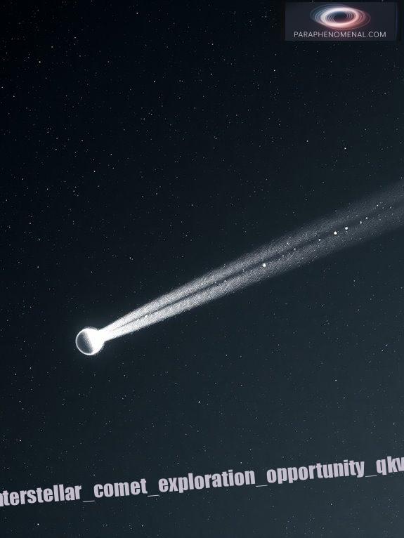 interstellar comet exploration opportunity