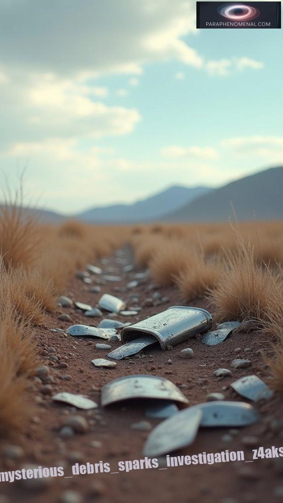 mysterious debris sparks investigation