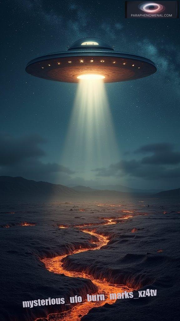 UFO Encounters That Left Burn Marks