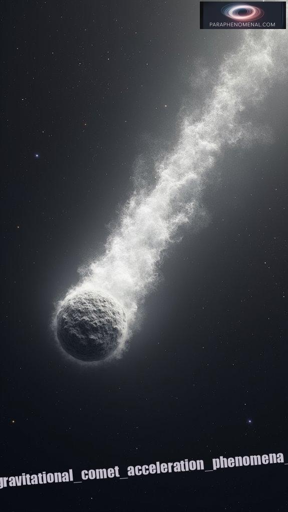 non gravitational comet acceleration phenomena