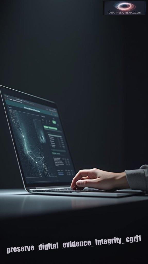 preserve digital evidence integrity