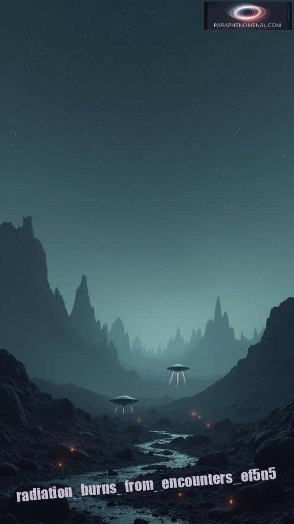 radiation burns from encounters