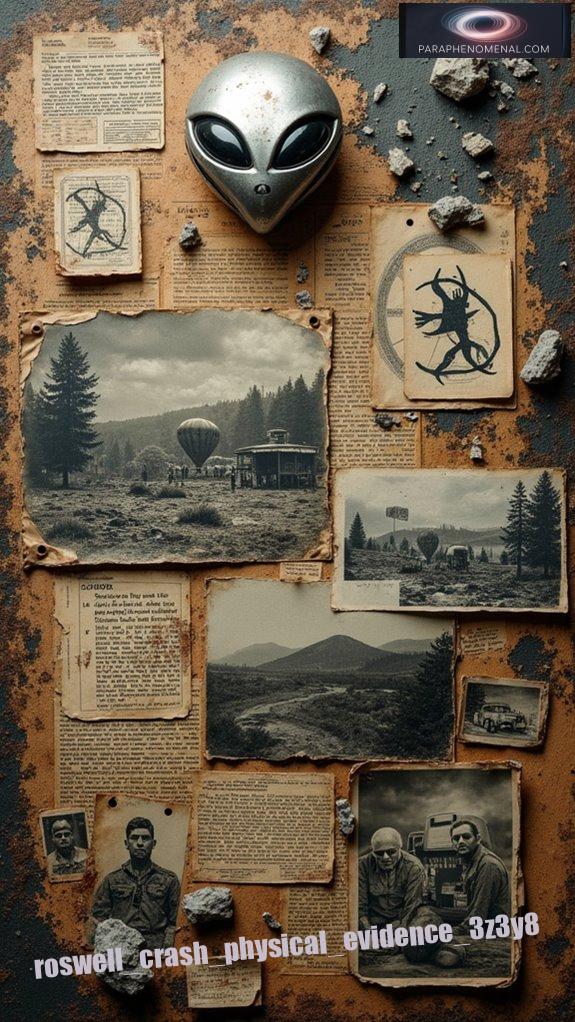 Physical Evidence From the 1947 Roswell Crash