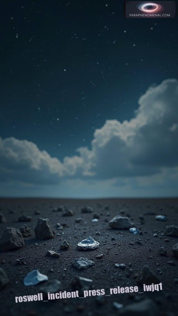 roswell incident press release