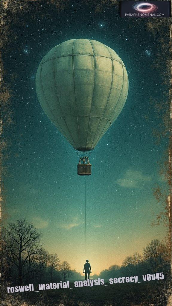 roswell material analysis secrecy