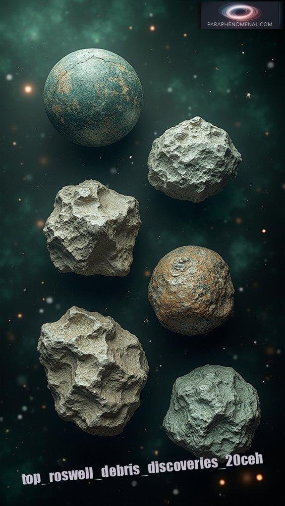 top roswell debris discoveries