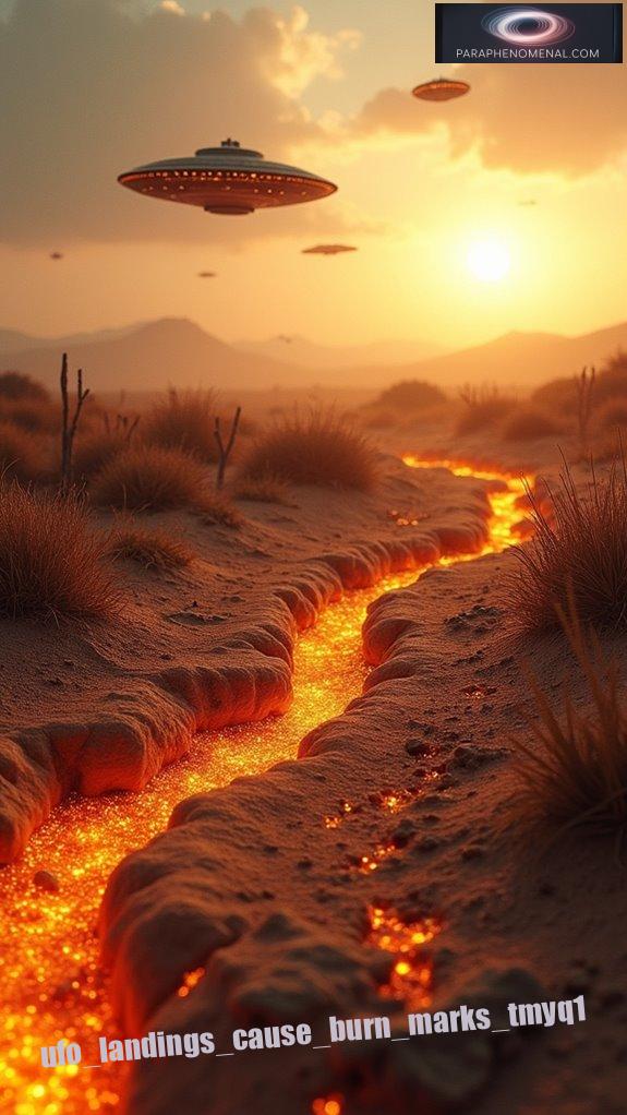 Why Do UFO Landings Leave Burn Marks?