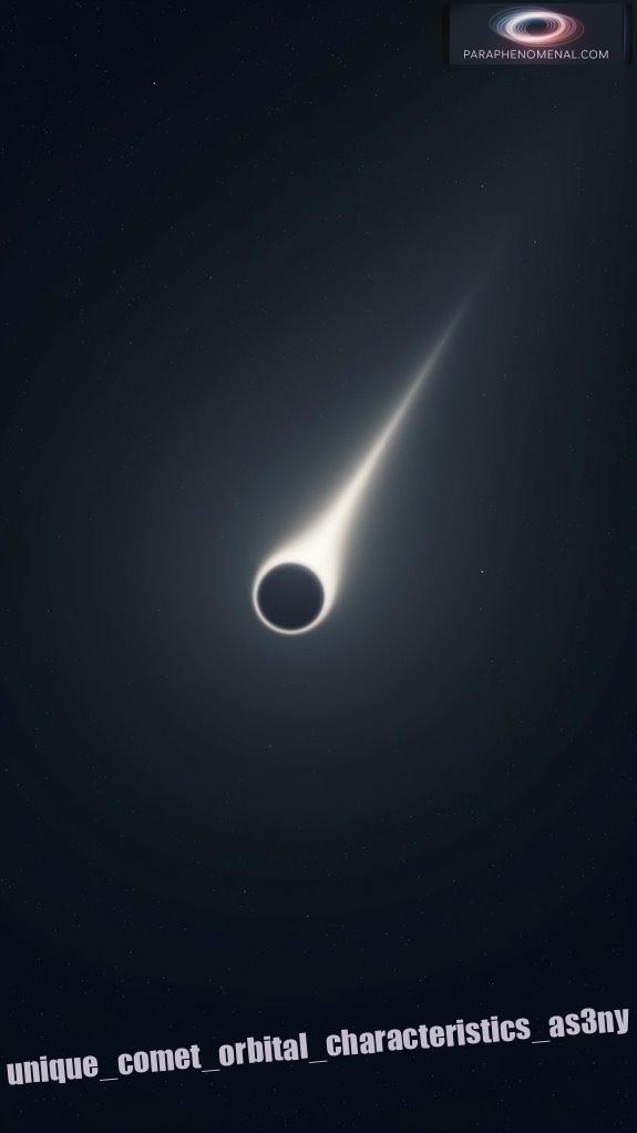 unique comet orbital characteristics