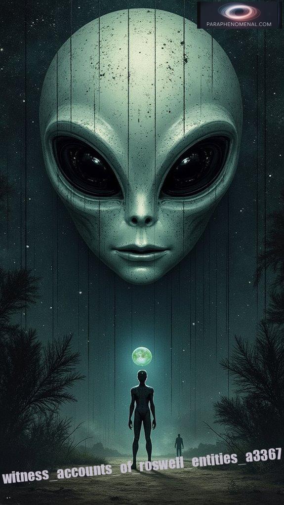 5 Roswell Entity Descriptions: Witnesses & Evidence