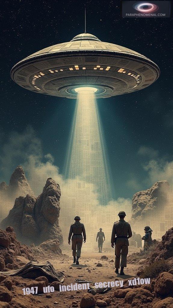 1947 ufo incident secrecy