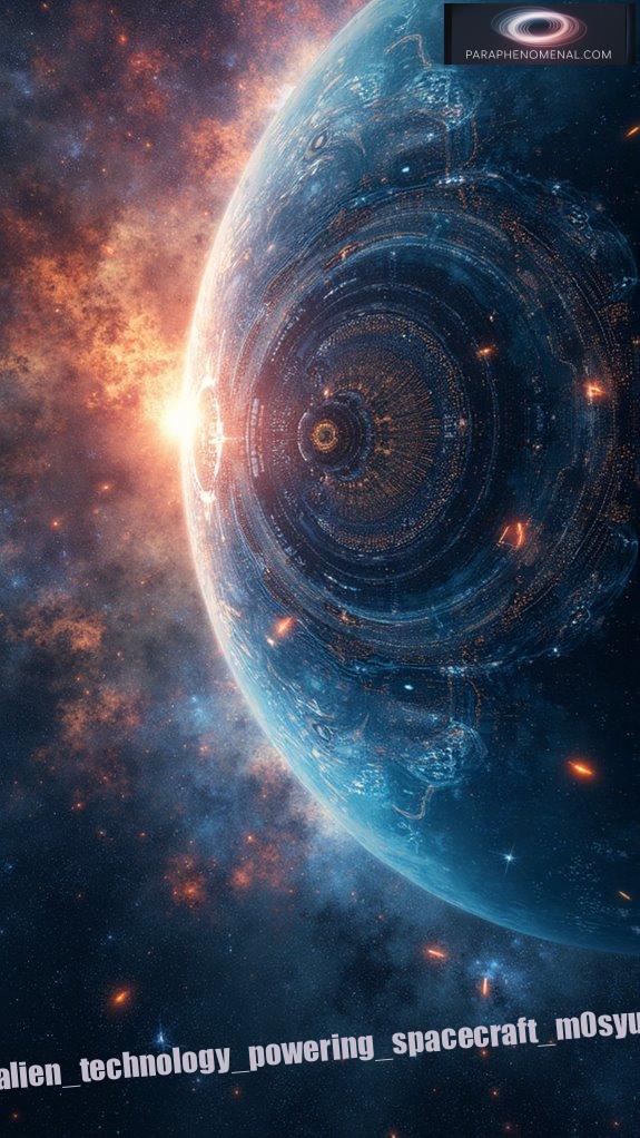 alien technology powering spacecraft