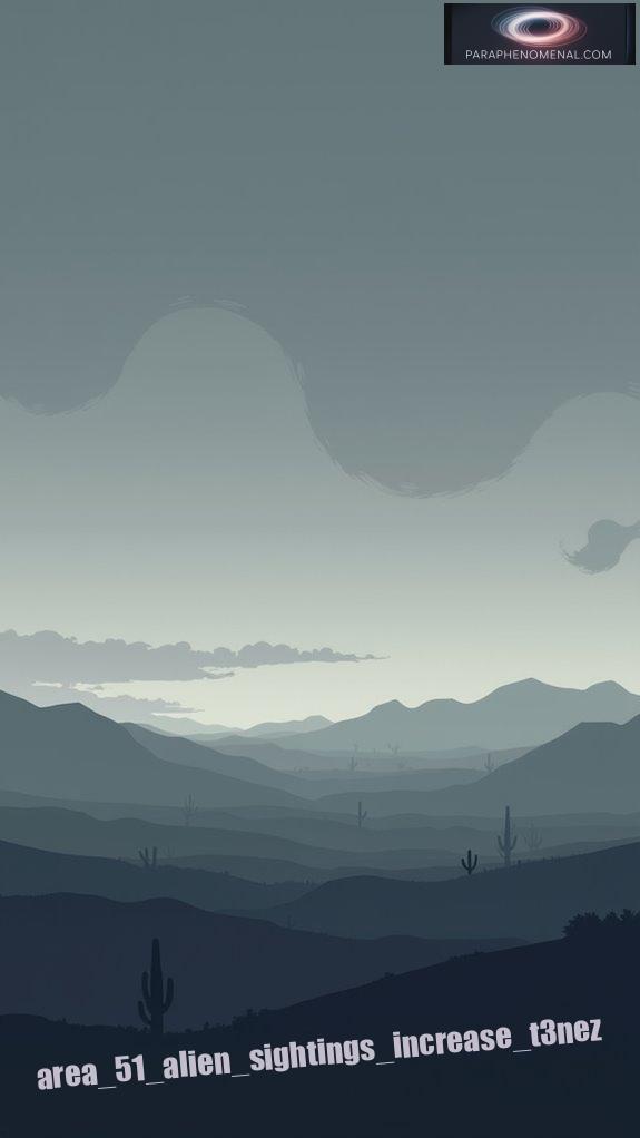 area 51 alien sightings increase