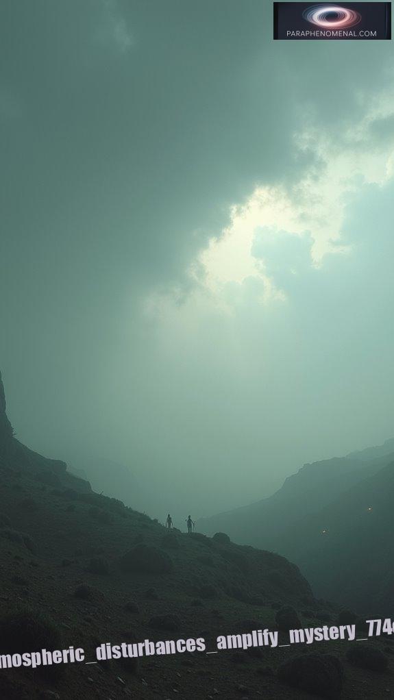 atmospheric disturbances amplify mystery